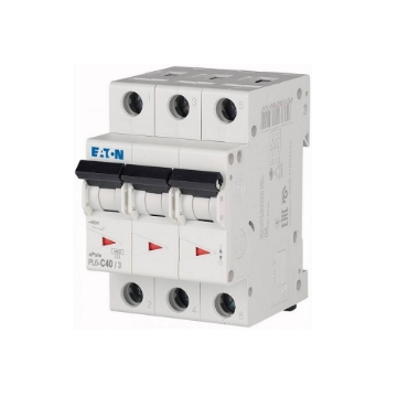Siguranta automata Eaton 3P 40A 6KA PL6-C40/3 286605