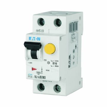 Siguranta diferentiala Eaton 1P+N 20A 30mA 6kA PFL6-20/1N/B/003 286432
