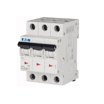 Siguranta automata Eaton 3P 16A 6KA PL6-C16/3 286601