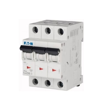 Siguranta automata Eaton 3P 10A 6KA PL6-C10/3 286599