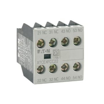 Contact auxiliar Eaton 4P 2N/O 2N/C DILM32-XHI22 277377