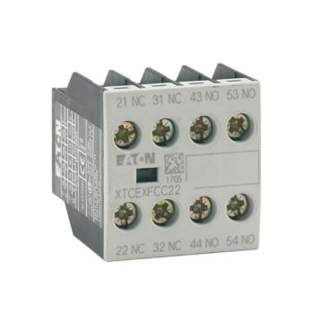 Contact auxiliar Eaton 4P 2N/O 2N/C DILM32-XHI22 277377