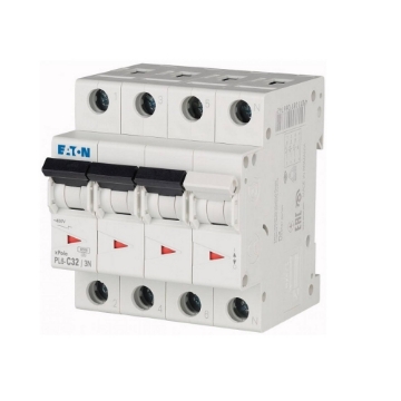 Siguranta automata Eaton 3P+N 32A 6KA PL6-C32/3N 106913