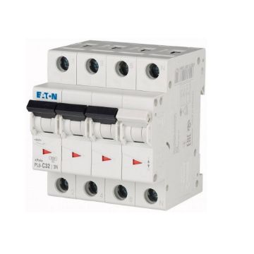 Siguranta automata Eaton 3P+N 32A 6KA PL6-C32/3N 106913