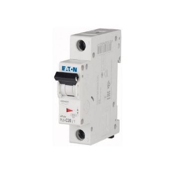 Siguranta automata Eaton 1P 20A 6kA PL6-C20/1 286534