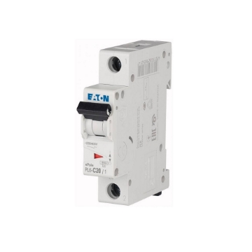Siguranta automata Eaton 1P 20A 6kA PL6-C20/1 286534