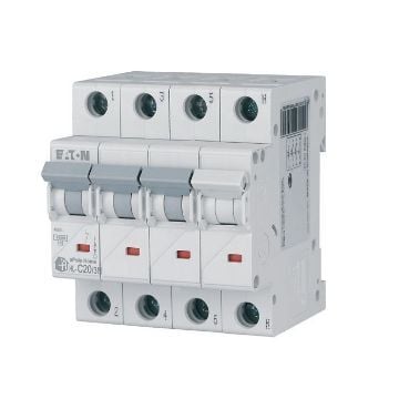 Siguranta automata Eaton 3P+N 20A 4.5kA HL-C20/3N 194812
