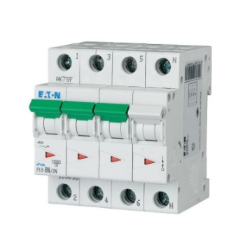 Siguranta automata Eaton 3P+N 50A 6KA PL6-C50/3N 106915