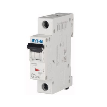 Siguranta automata Eaton 1P 25A 6KA PL6-C25/1 286535