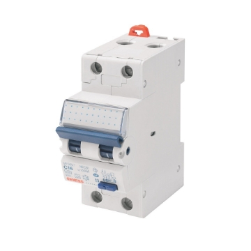 Disjunctor compact Gewiss RCBO 2P C16 4.5KA AC/0.03 2 module GW94027