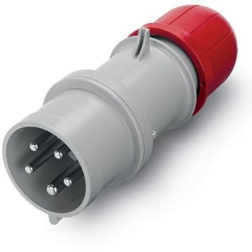 Fisa industriala Scame 3P+N+E 400V 32A 6h IP44 gama Optima 213.3237