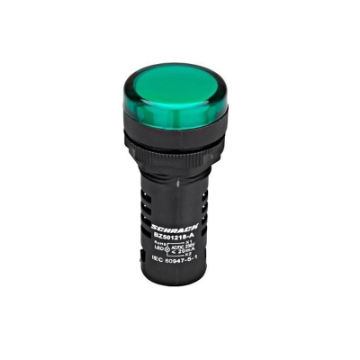Lampa LED semnalizare tablou Schrack Monobloc 220V verde BZ501218-B