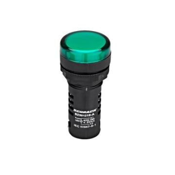 Lampa LED semnalizare tablou Schrack Monobloc 220V verde BZ501218-B