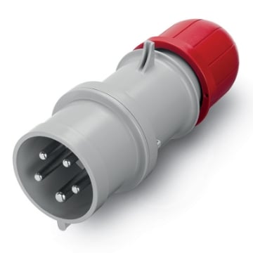 Fisa industriala Scame 3P+N+E 16A 6h IP44 gama Optima 213.1637