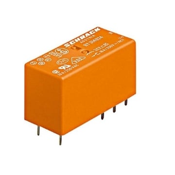 Releu intermediar Schrack RT 2 poli 8A 230VAC 5.0mm RT424730
