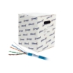 Cablu Date FTP CAT5E Schrack 4x2xAWG24/1 PVC albastru HSEKF424P1