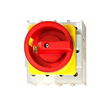 Intrerupator principal Schrack de panou 63A rosu IN8E2437