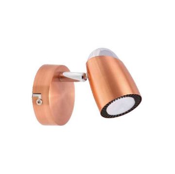 Aplica LED Klausen Hybrid AP1 Copper 5W 400lm KL 6300 metal cupru