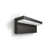 Aplica LED exterior Philips Bustan Anthracite 2x4.5W 1000lm PC01395
