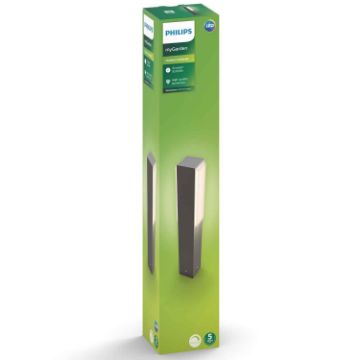 Postament LED exterior Philips Stratosphere antracit 2x4.5W 500lm PC01415