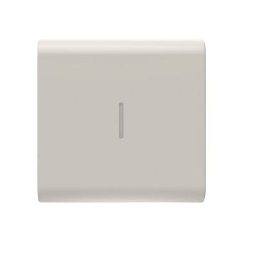 Tasta module axiale Gewiss ChoruSmart 2 module 1 difuzor Bej Satinat GW13556S