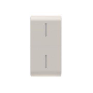 Tasta module axiale Gewiss ChoruSmart 1 modul 2 difuzoare Bej Satinat GW13557S