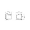 Termostat conectat Gewiss ChoruSmart 2 module 100-240VAC Alb Satinat GW15709