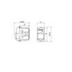 Senzor miscare Gewiss ChoruSmart infrarosu 1 modul 230VAC Alb Lucios GW10594