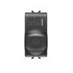 Senzor miscare Gewiss ChoruSmart infrarosu 1 modul 230VAC Negru Satinat GW12594