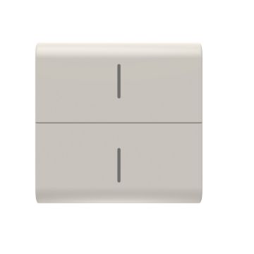 Tasta butoane Eco conectate Gewiss ChoruSmart 2 module Bej Satinat GW13820