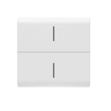 Tasta butoane Eco conectate Gewiss ChoruSmart 2 module Alb Satinat GW15820