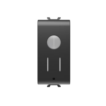 Senzor miscare conectat Gewiss ChoruSmart 1 modul 100-240VAC Negru Satinat GW12856