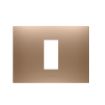 Rama decorativa Gewiss Chorus Ego 1 modul Soft Copper GW16001CS