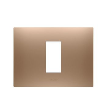 Rama decorativa Gewiss Chorus Ego 1 modul Soft Copper GW16001CS