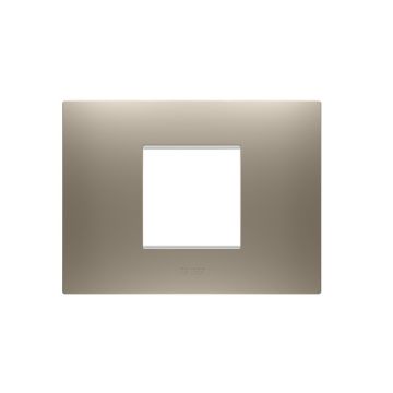 Rama decorativa Gewiss Chorus Ego 2 module Light Bronze GW16002BR