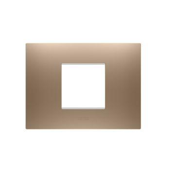 Rama decorativa Gewiss Chorus Ego 2 module Soft Copper GW16002CS