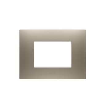 Rama decorativa Gewiss Chorus Ego 3 module Light Bronze GW16003BR