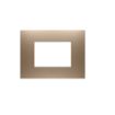Rama decorativa Gewiss Chorus Ego 3 module Soft Copper GW16003CS