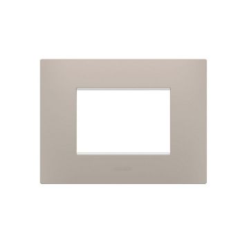 Rama decorativa Gewiss Chorus Ego 3 module Dark Sand GW16003DS