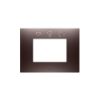 Rama decorativa Gewiss Chorus Ego Smart 3 module Copper GW16003SCP