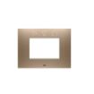 Rama decorativa Gewiss Chorus Ego Smart 3 module Soft Copper GW16003SCS