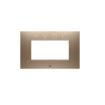 Rama decorativa Gewiss Chorus Ego Smart 4 module Soft Copper GW16004SCS