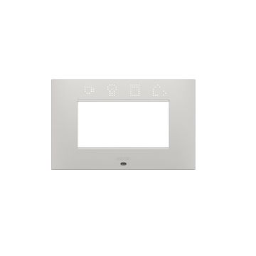 Rama decorativa Gewiss Chorus Ego Smart 4 module Clay GW16004SCY