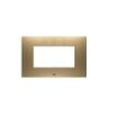 Rama decorativa Gewiss Chorus Ego Smart 4 module Gold GW16004SSG