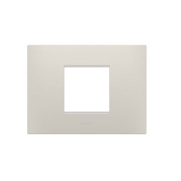 Rama decorativa Gewiss Chorus Ego 2 module Natural Beige GW16002NB