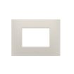 Rama decorativa Gewiss Chorus Ego 3 module Natural Beige GW16003NB
