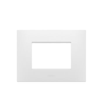 Rama decorativa Gewiss Chorus Ego 3 module Satin White GW16003PW