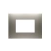 Rama decorativa Gewiss Chorus Ego 3 module Inox GW16003ST