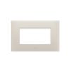 Rama decorativa Gewiss Chorus Ego 4 module Natural Beige GW16004NB