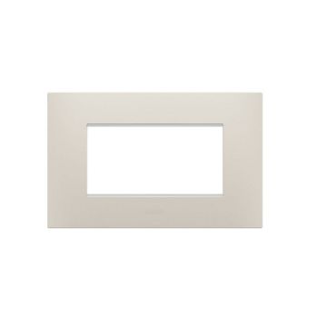 Rama decorativa Gewiss Chorus Ego 4 module Natural Beige GW16004NB